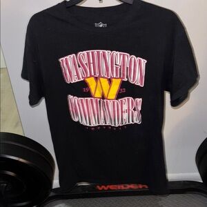 Washington Commanders Black T-Shirt